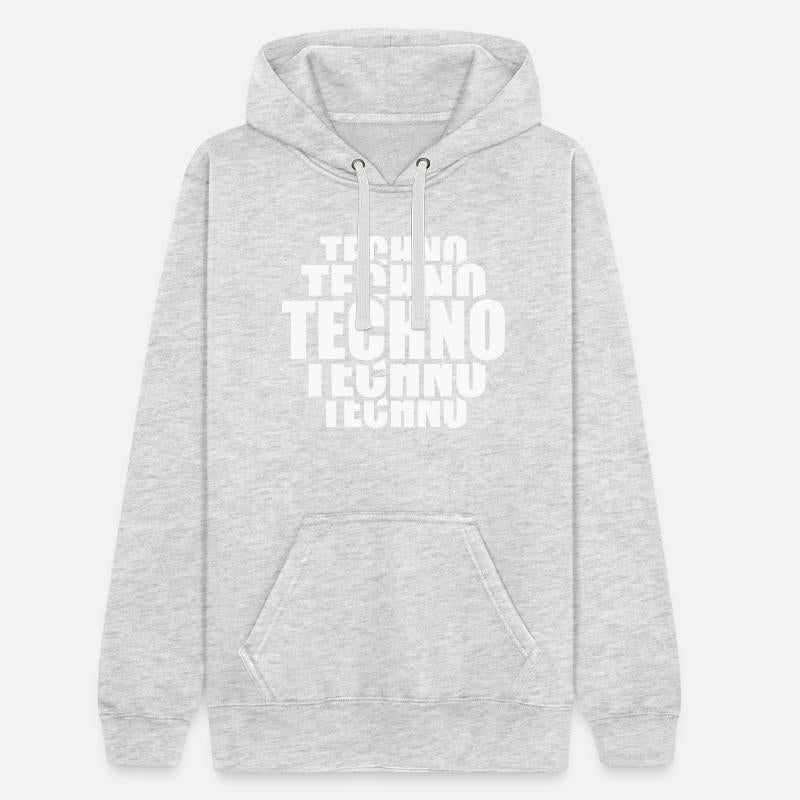 Techno Music Love Letters Quote Dance Party Logo