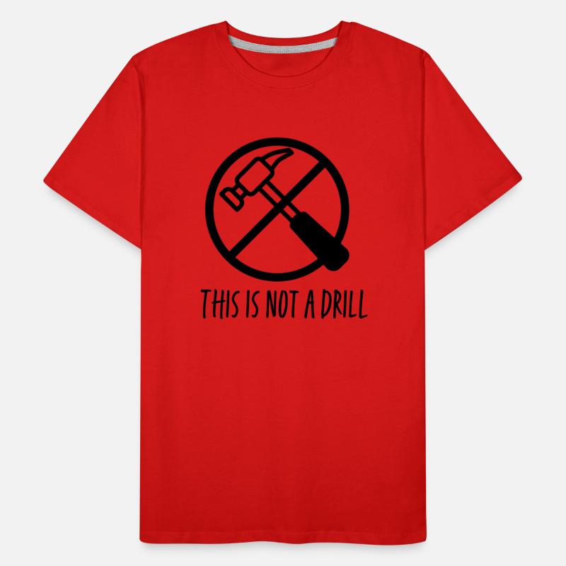 This Is Not A Drill Black Print