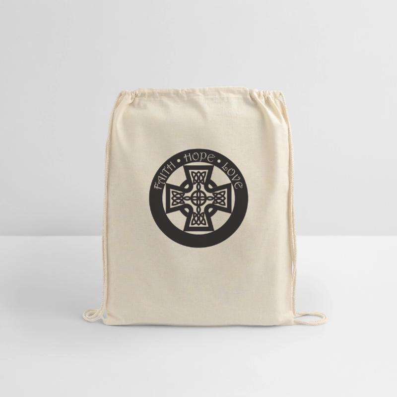 Timeless Celtic Cross With Celtic Knots Faith