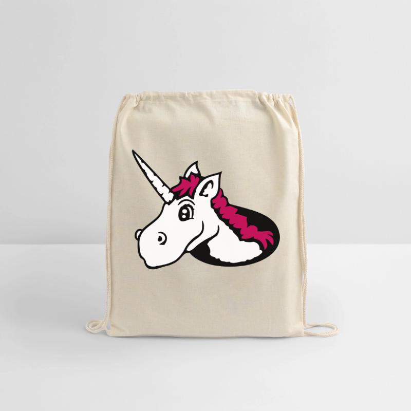 Unicorn Floor Ground Hole Funny Smile Fun Cartoon