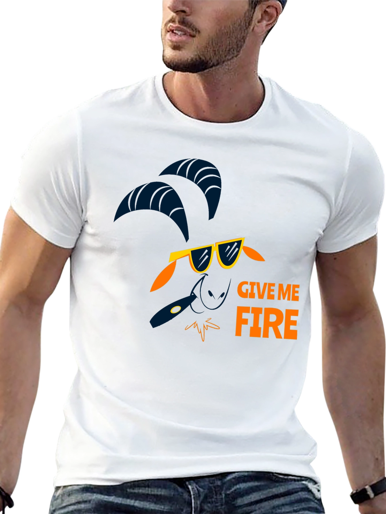 Give Me Fire T-Shirt - Quirky Graphic Tee