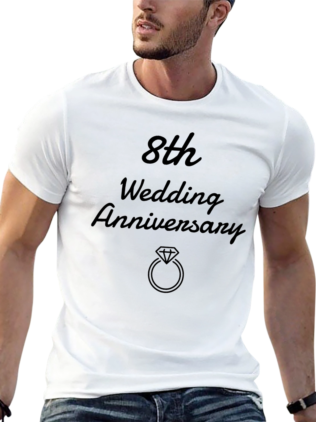 8th Wedding Anniversary T-Shirt