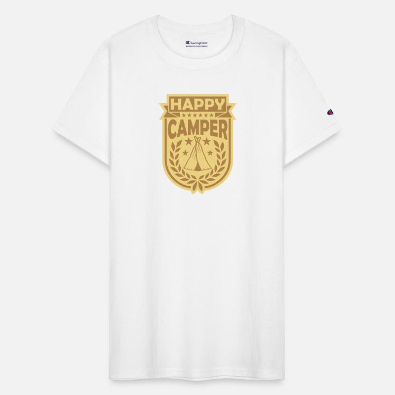 vacation happy camper logo
