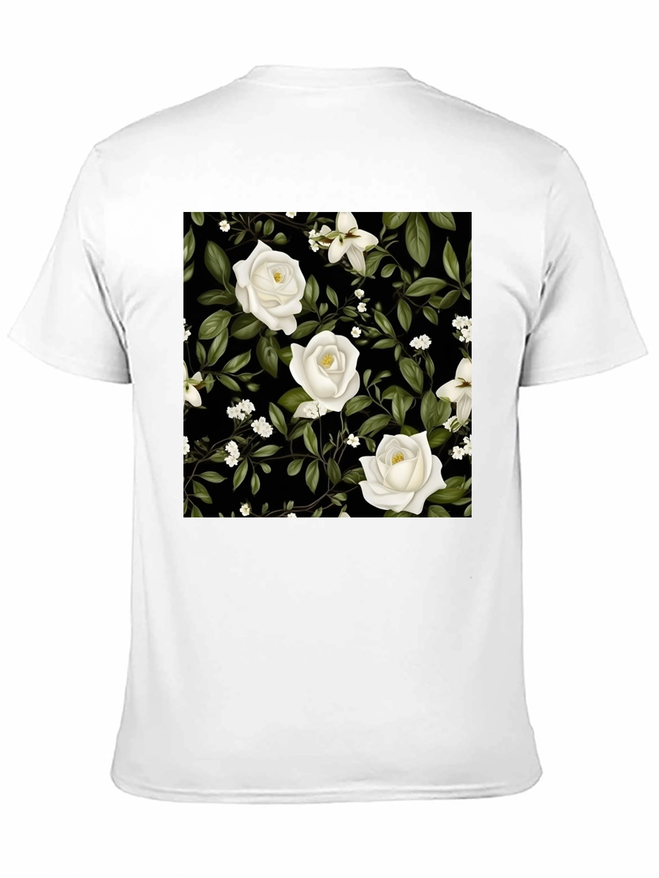 Floral Rose Print Tee
