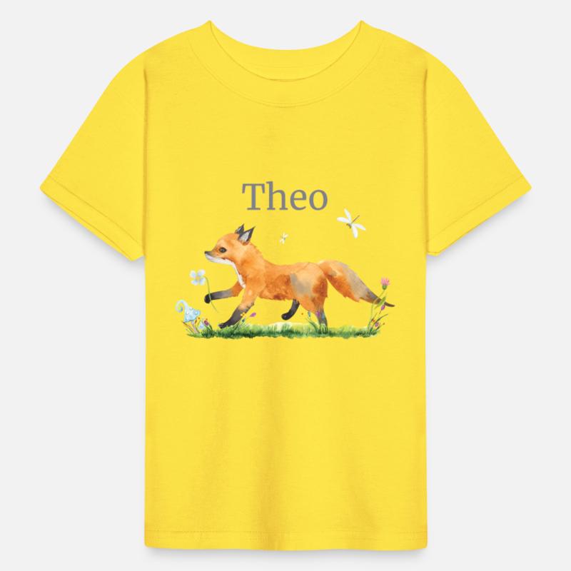 Waldtier Reh Hase Hedgehog Flowers Name Theo