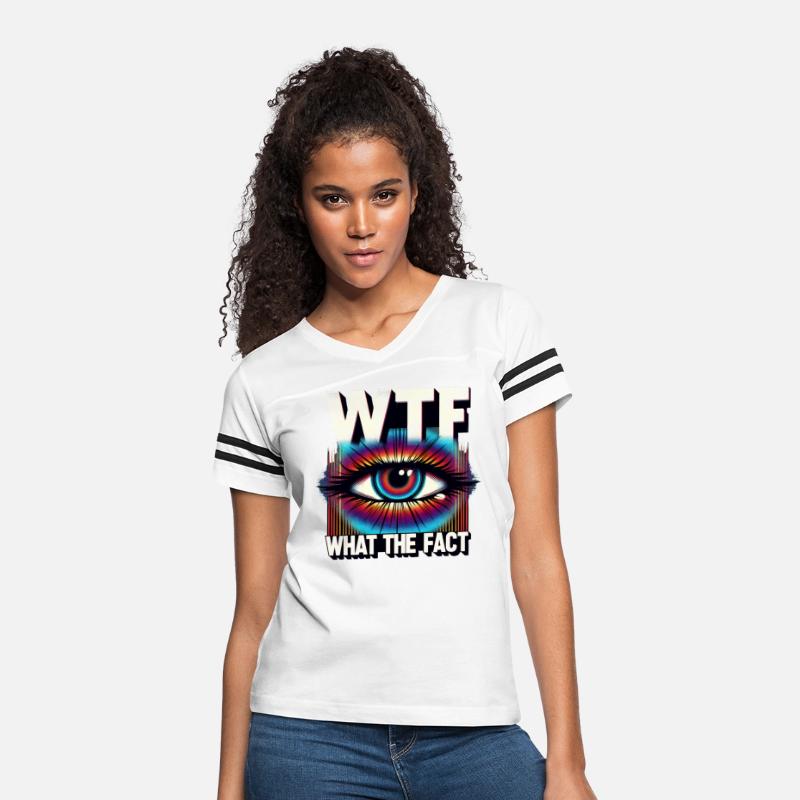 WTF What The Fact Funny Science Eye Illusion Pun