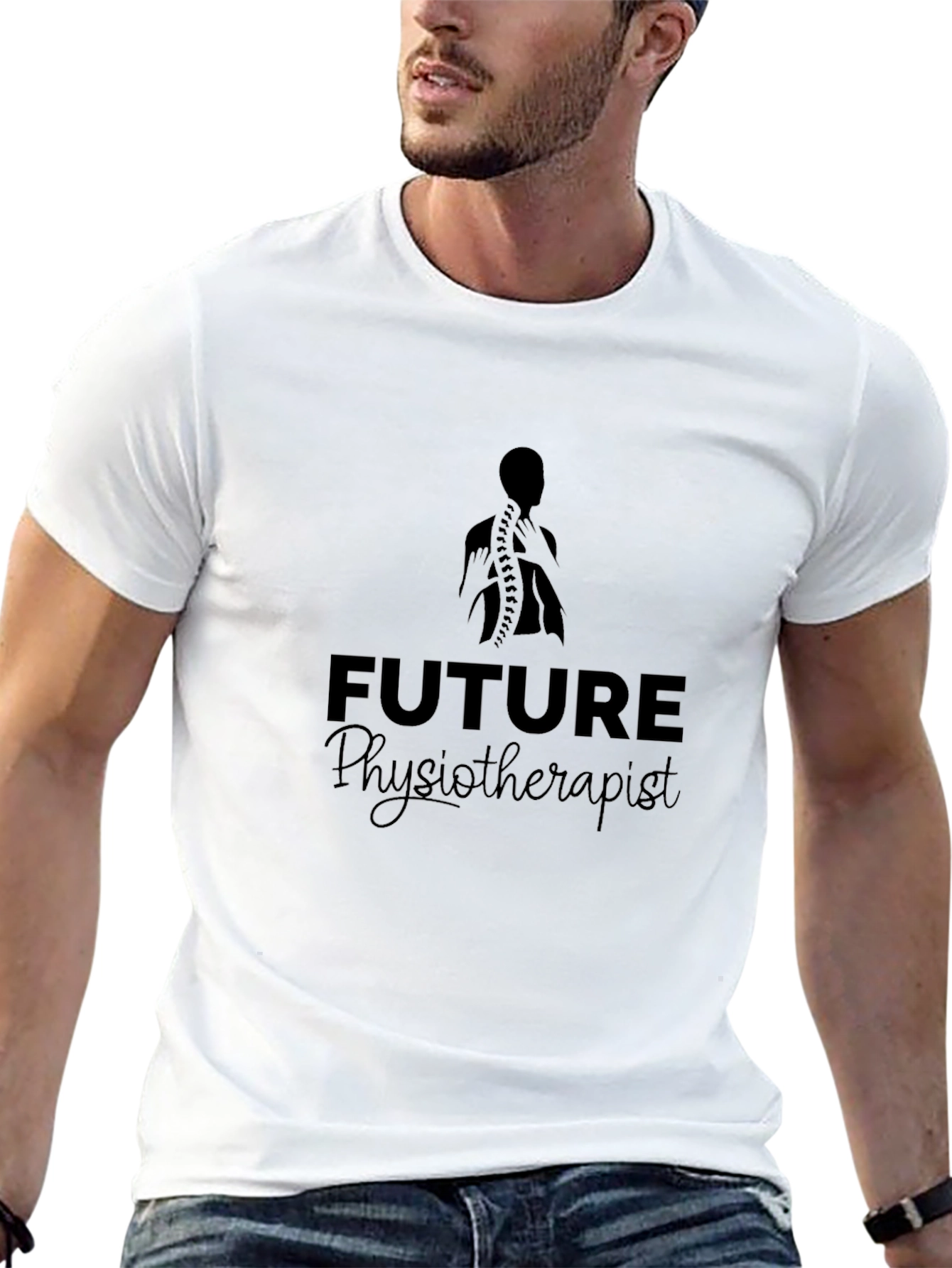 Future Physiotherapist Black T-Shirt