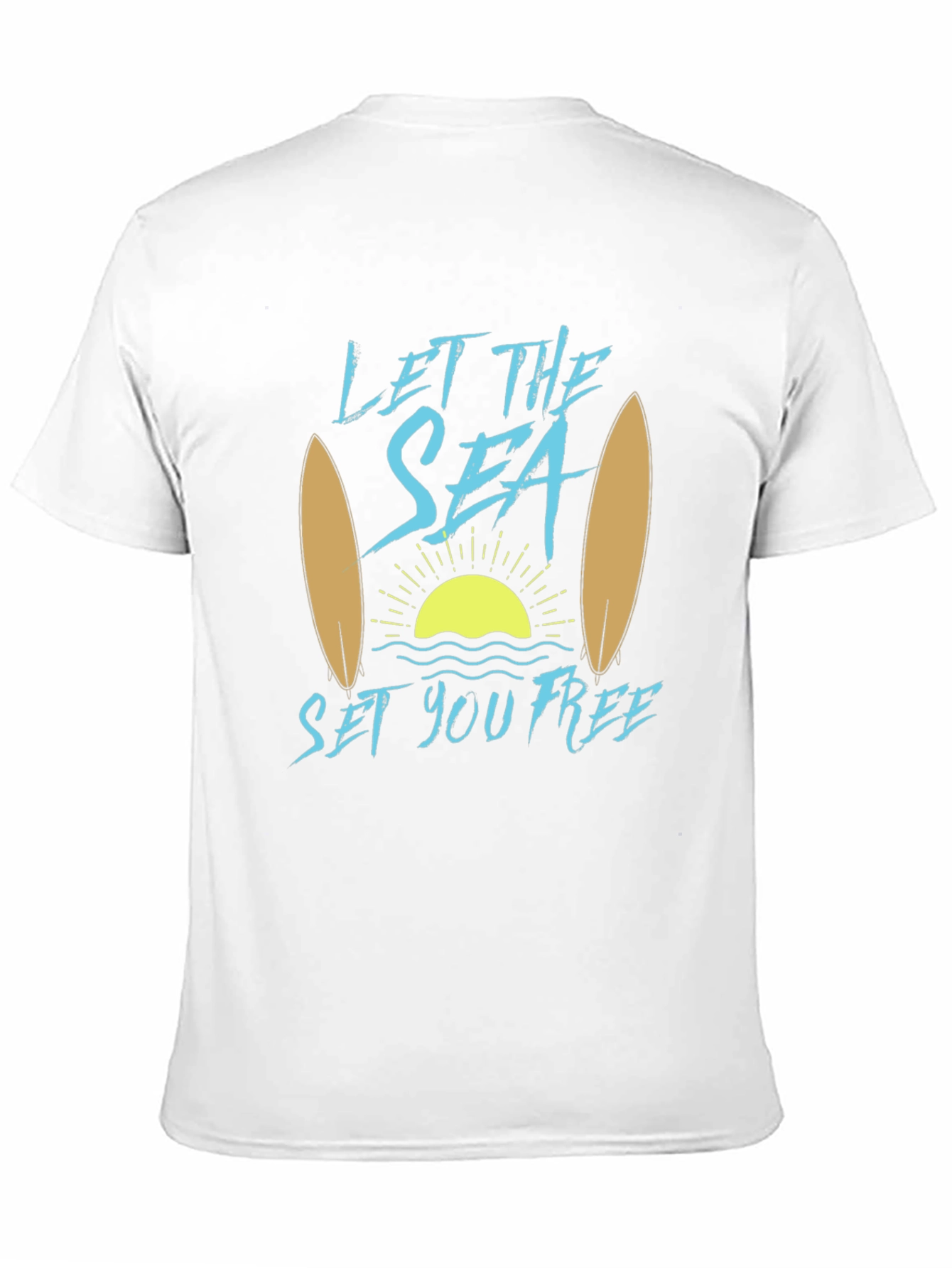 Let The Sea Set You Free Graphic Tee