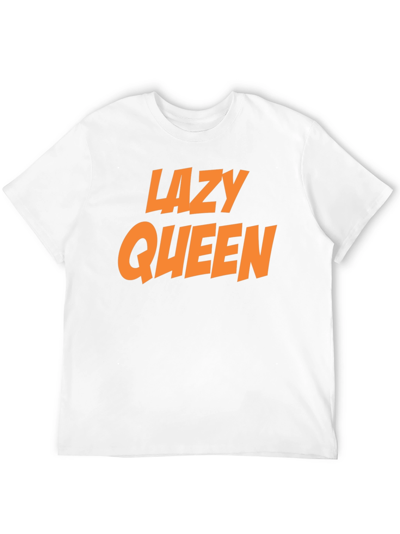 Lazy Queen Black Graphic Tee