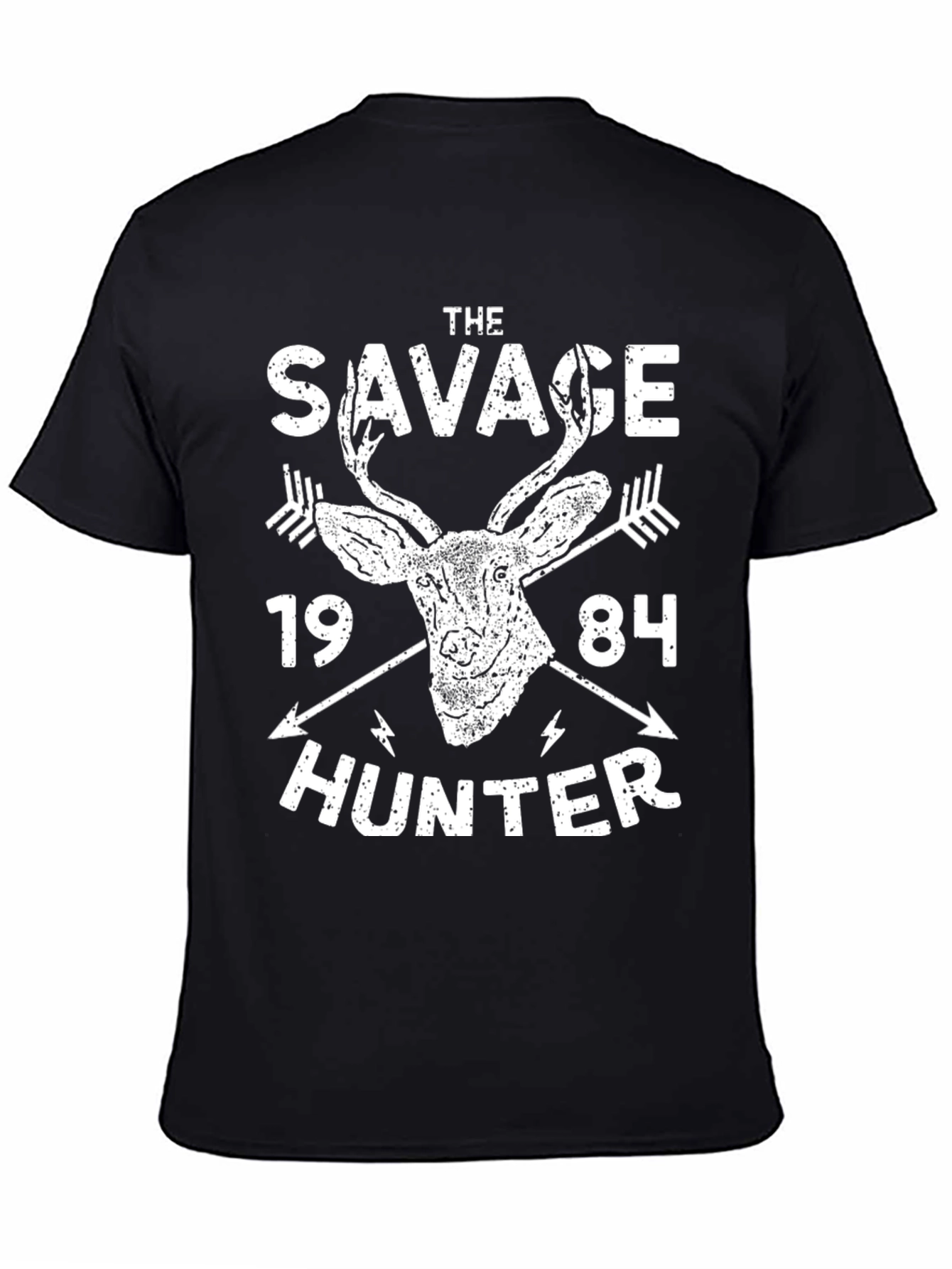 Savage Hunter 1984 T-Shirt - Deer Graphic Tee