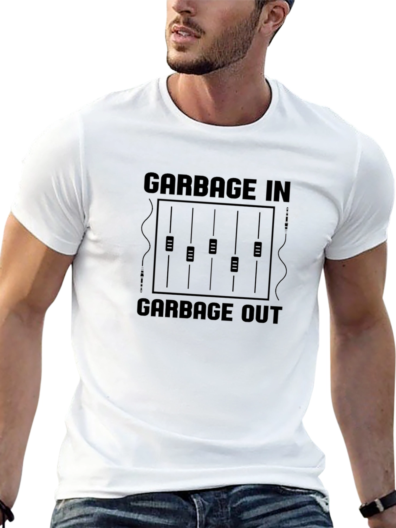 Garbage In Garbage Out Black T-Shirt