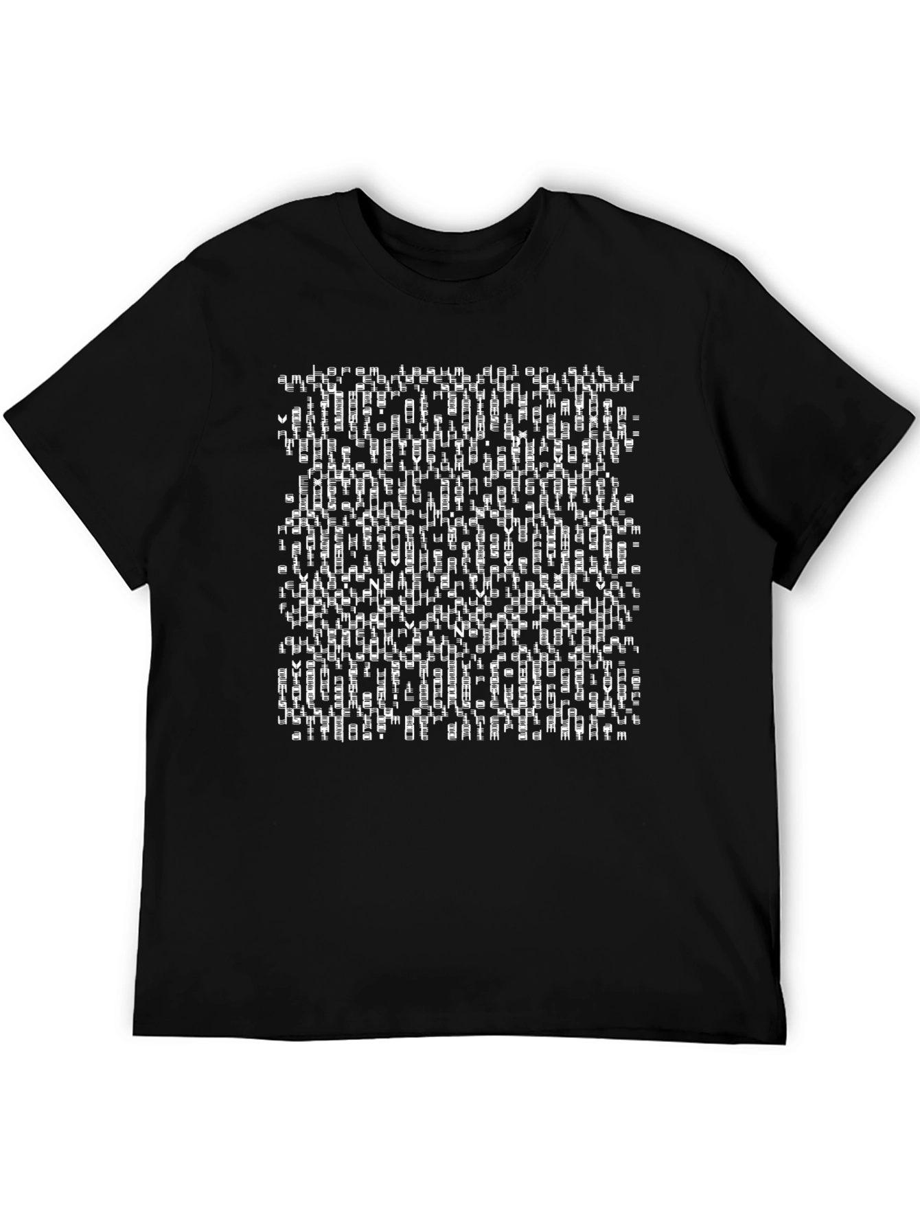 Abstract Graphic Print Tee