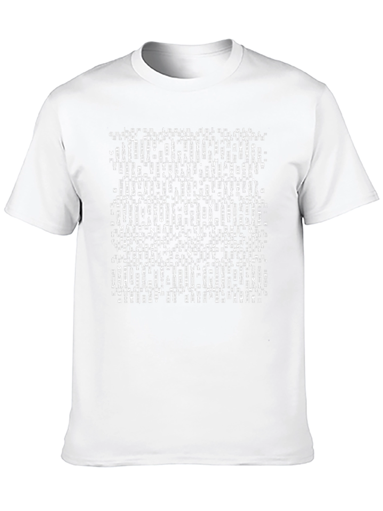 Abstract Graphic Print Tee