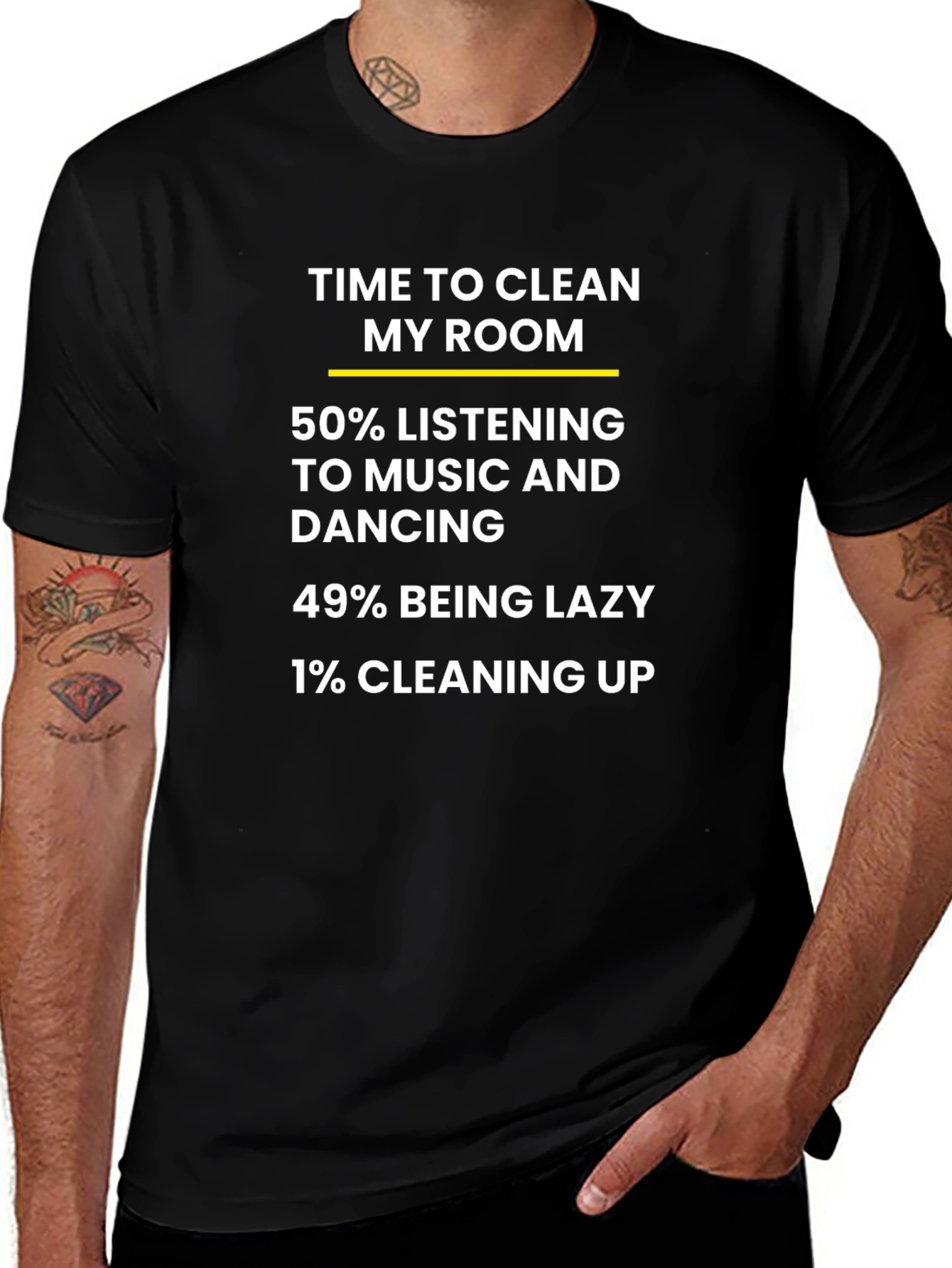 Funny Time to Clean My Room T-Shirt