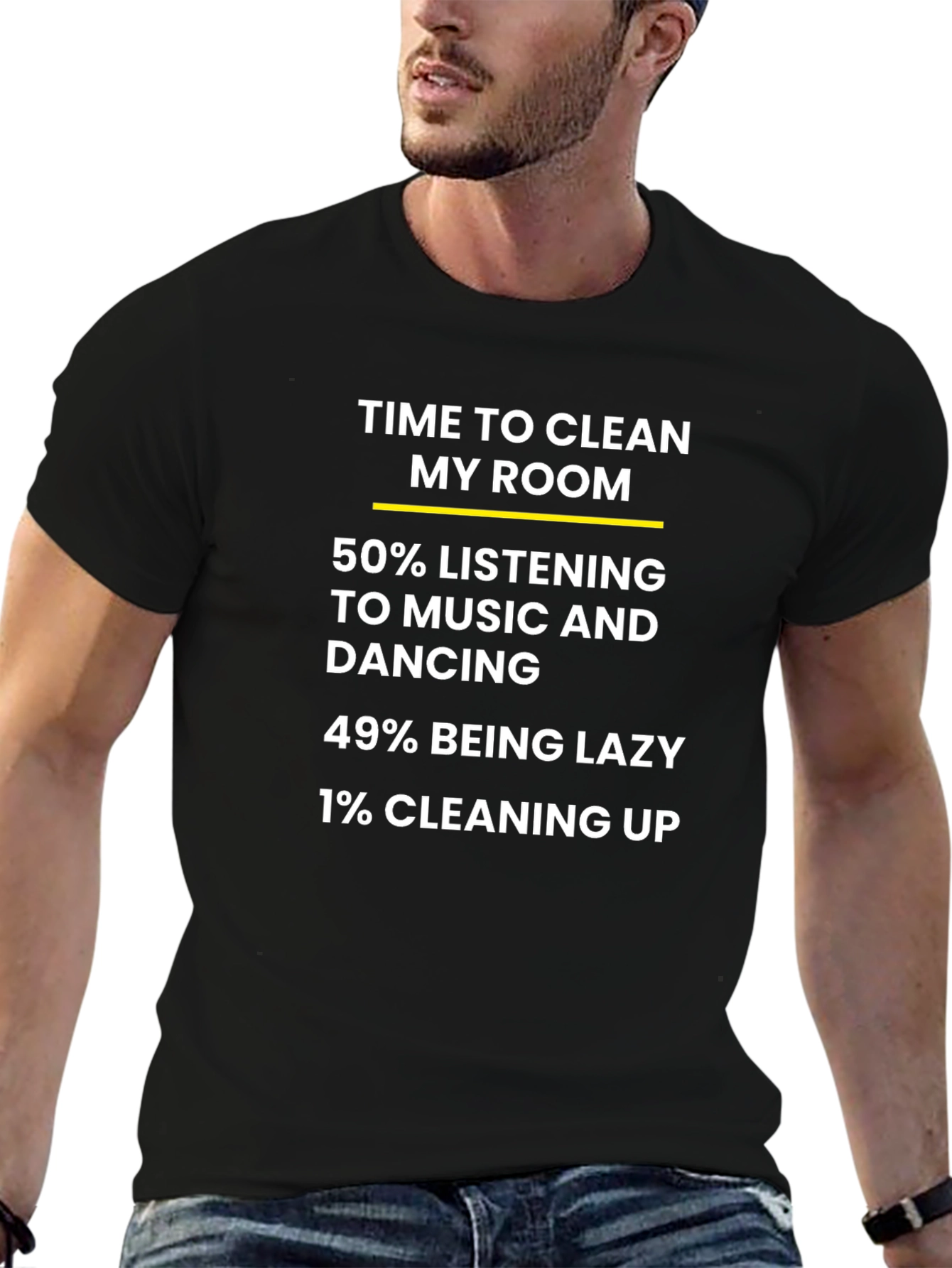 Funny Time to Clean My Room T-Shirt