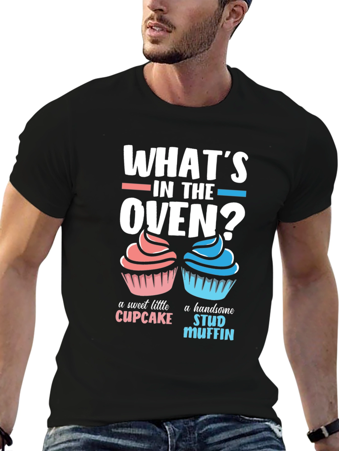 Gender Reveal T-Shirt - Whats in the Oven?