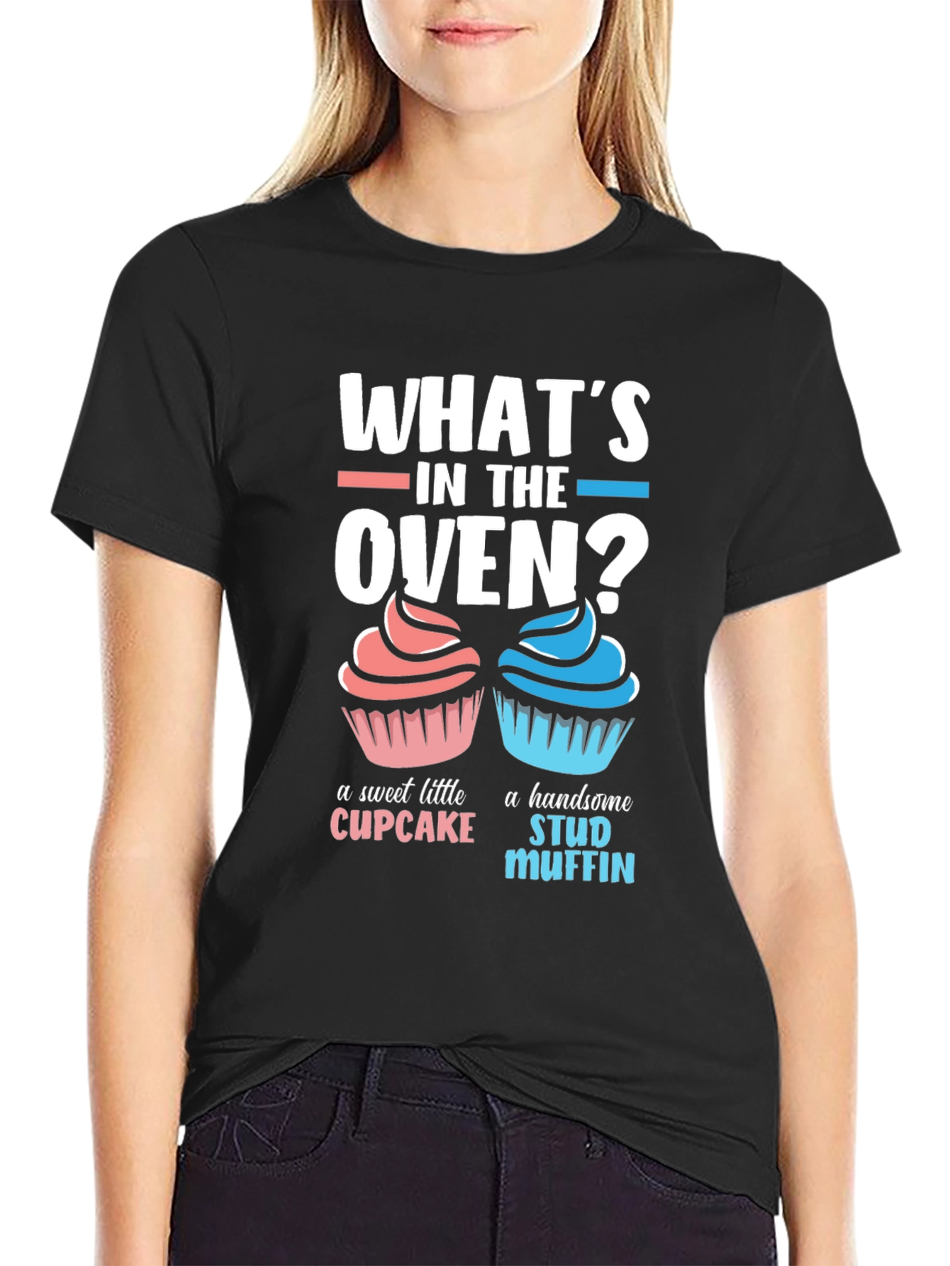 Gender Reveal T-Shirt - Whats in the Oven?