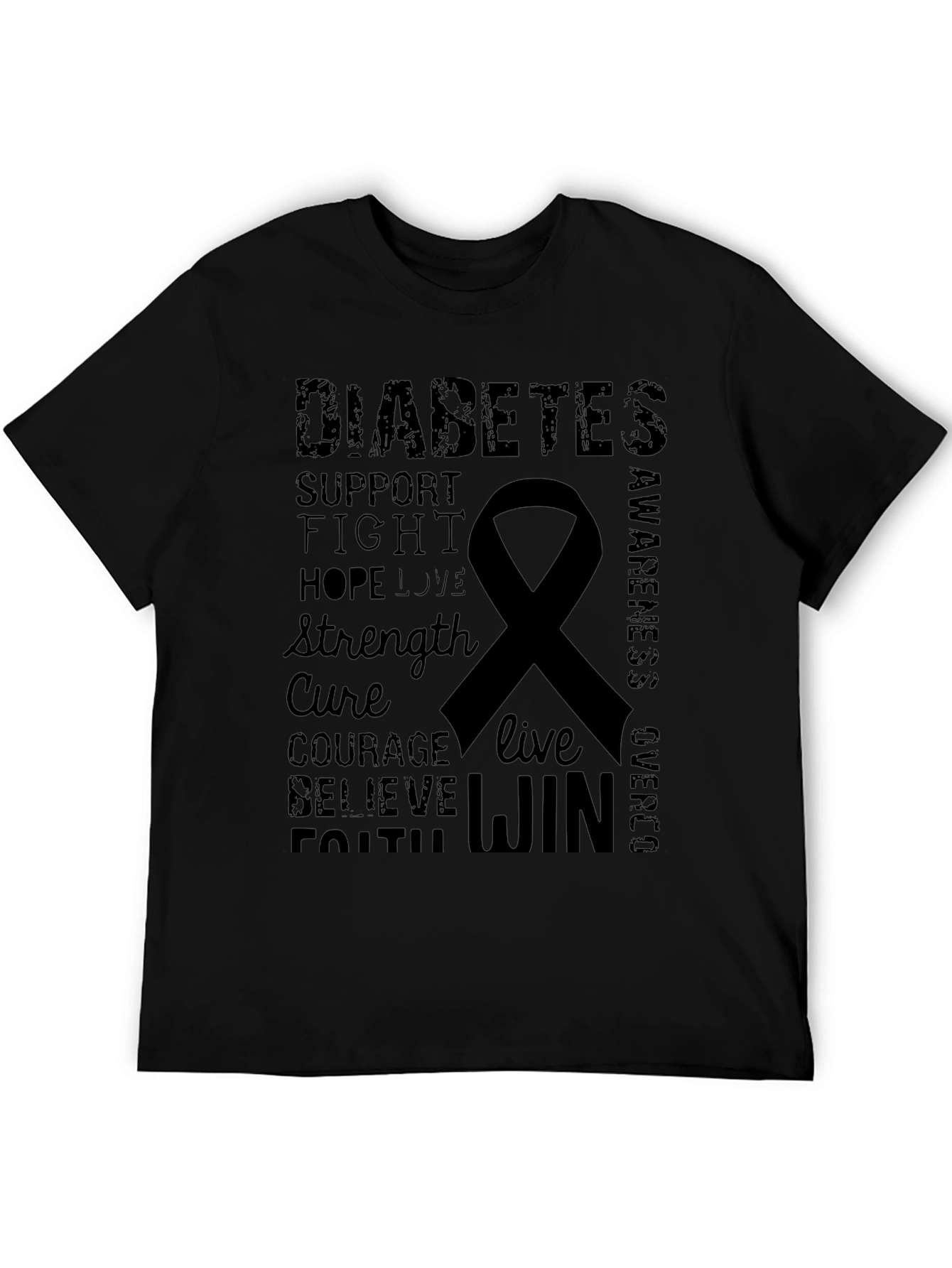 Diabetes Awareness T-Shirt - Support the Fight