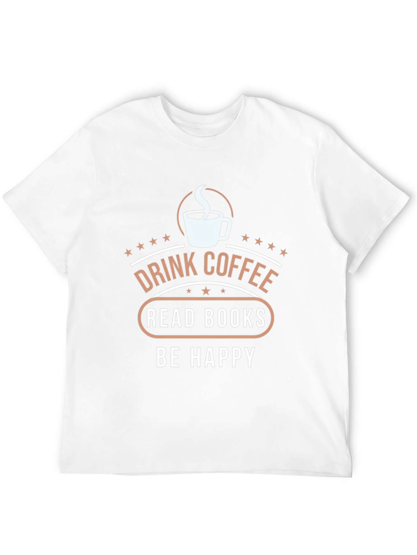 Coffee & Books Graphic T-Shirt