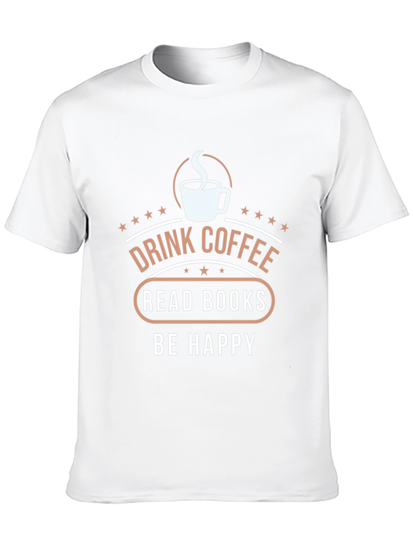 Coffee & Books Graphic T-Shirt