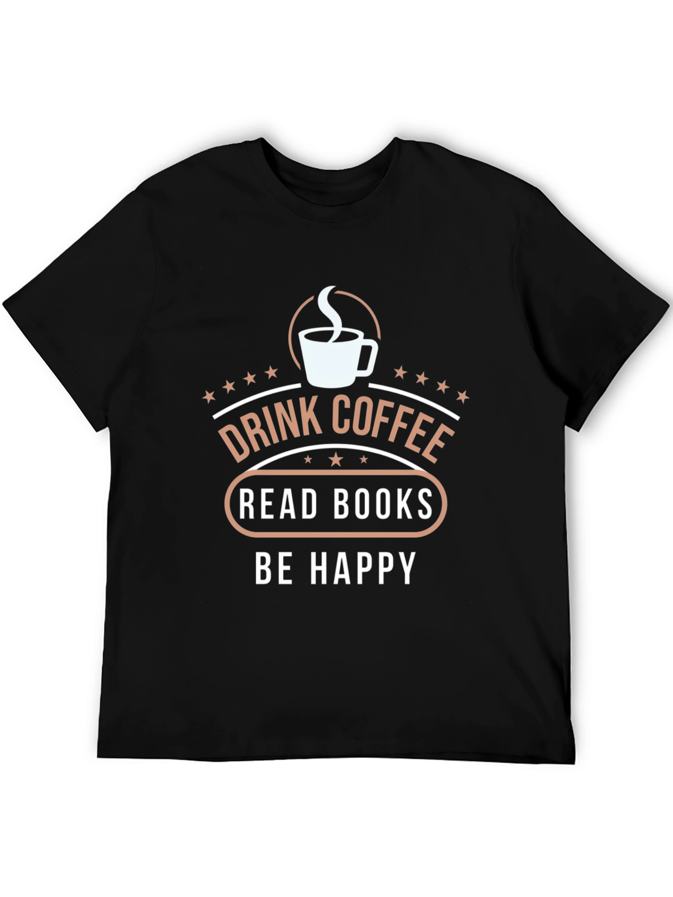 Coffee & Books Graphic T-Shirt