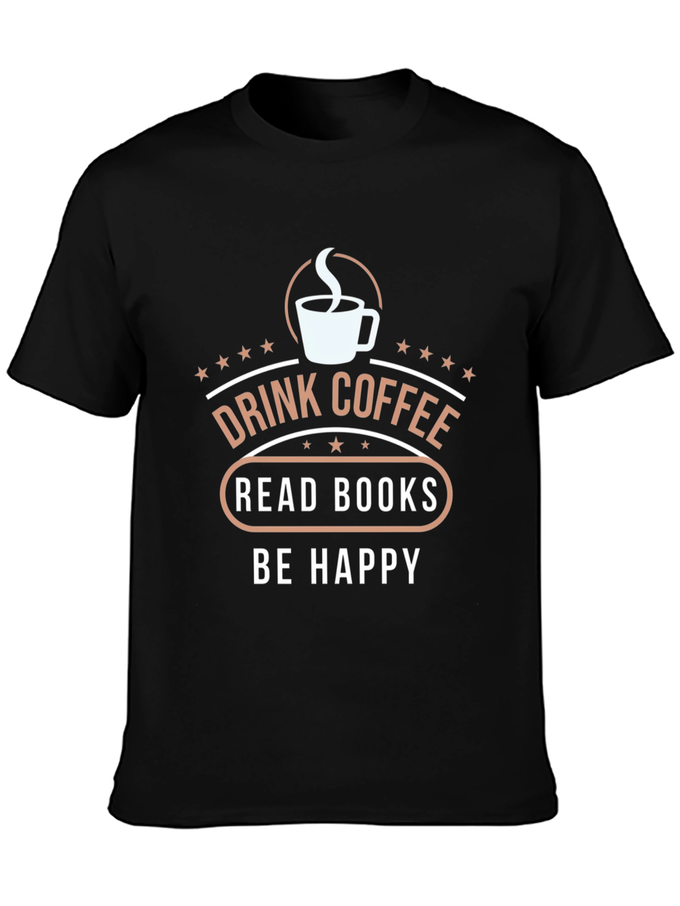 Coffee & Books Graphic T-Shirt