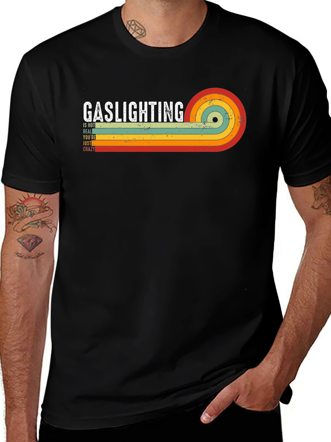 Gaslighting Humor T-Shirt Funny Graphic Tee
