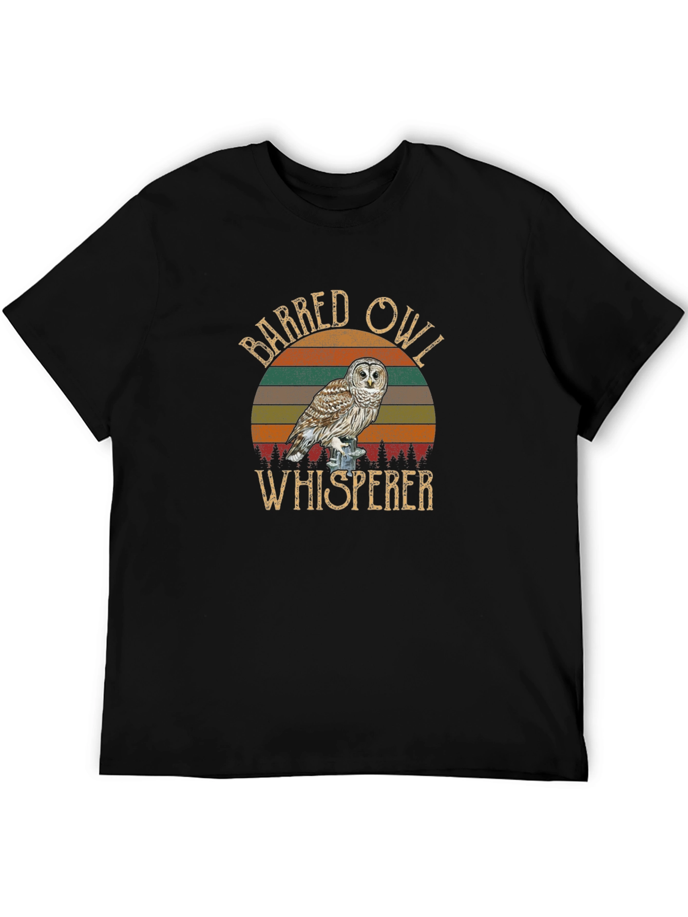 Barred Owl Whisperer Graphic Tee