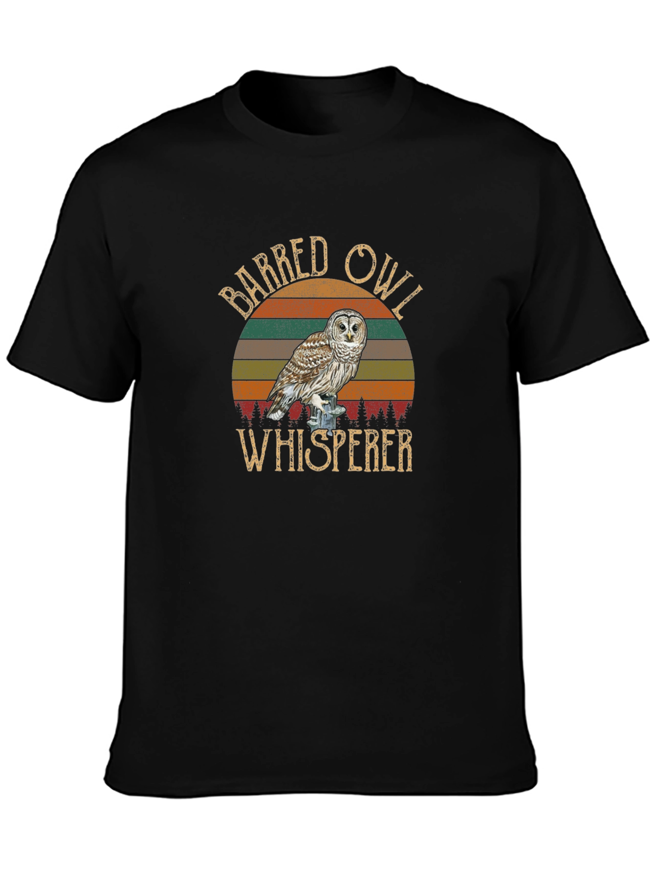 Barred Owl Whisperer Graphic Tee