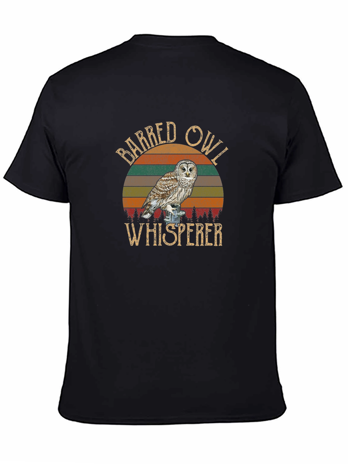 Barred Owl Whisperer Graphic Tee
