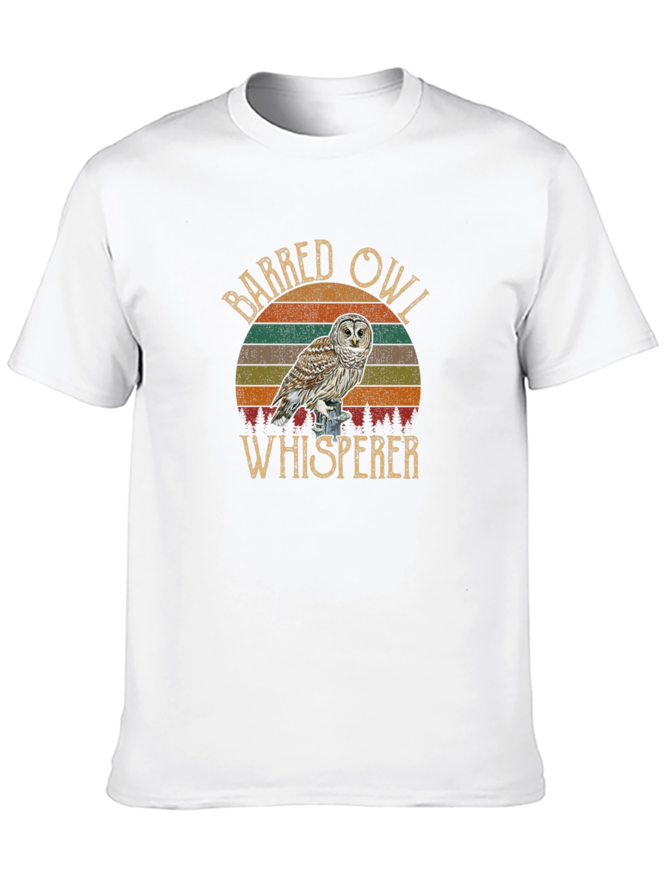 Barred Owl Whisperer Graphic Tee