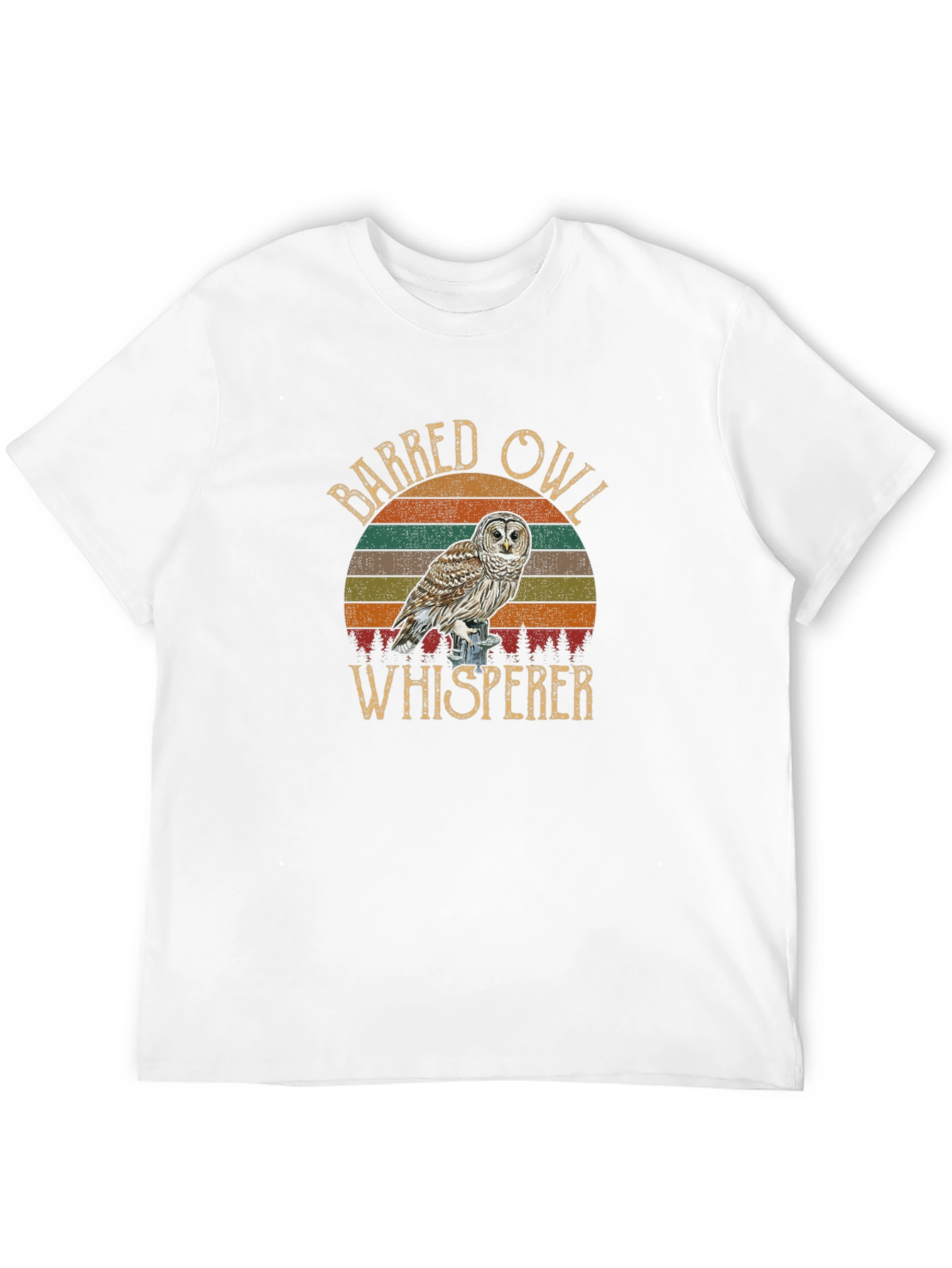 Barred Owl Whisperer Graphic Tee