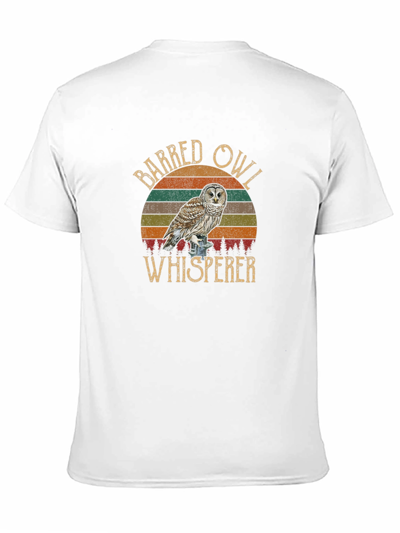 Barred Owl Whisperer Graphic Tee