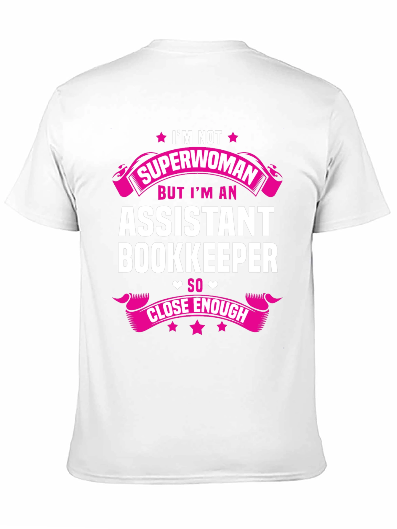 Assistant Bookkeeper Superwoman Graphic Tee