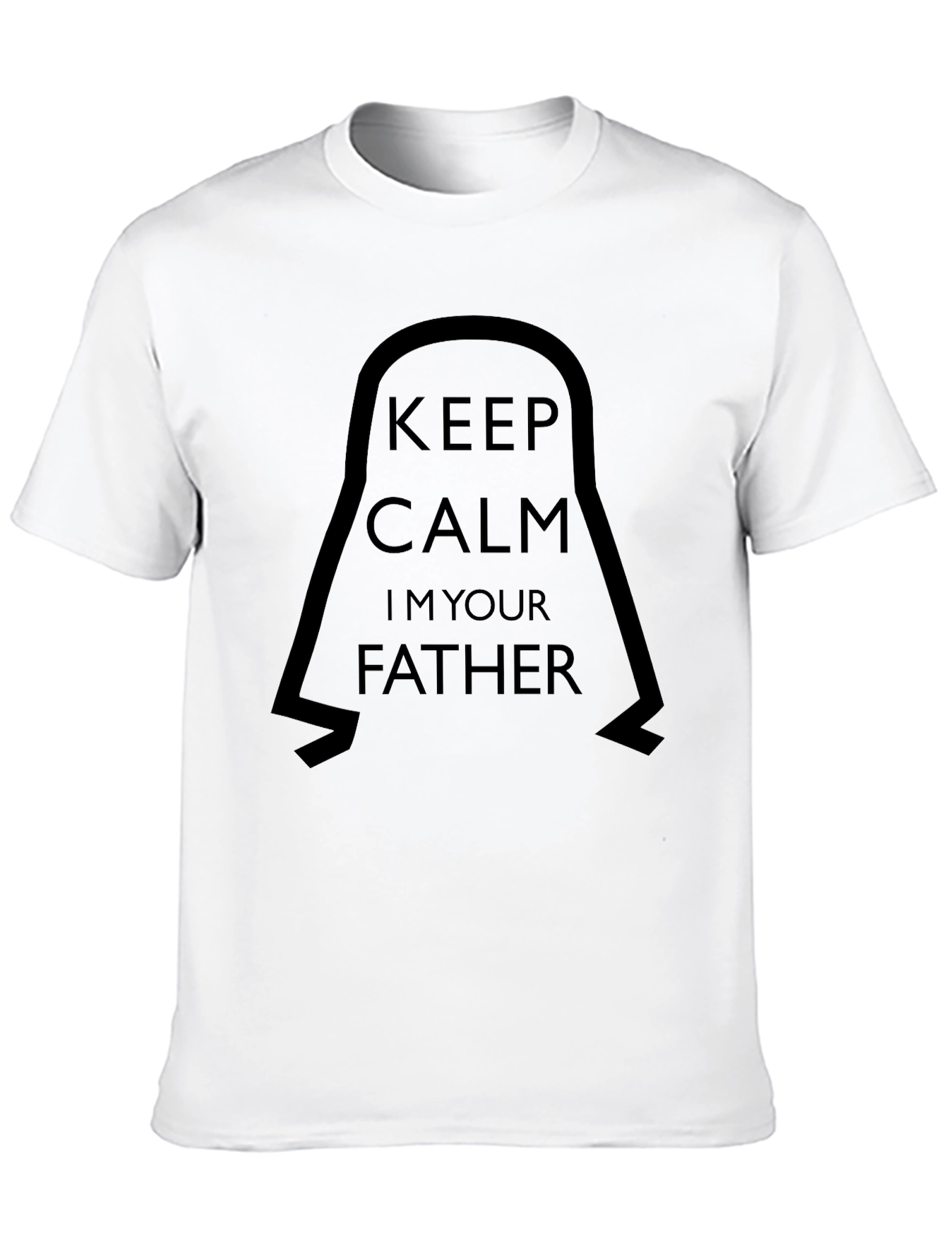 Keep Calm Im Your Father Black T-Shirt