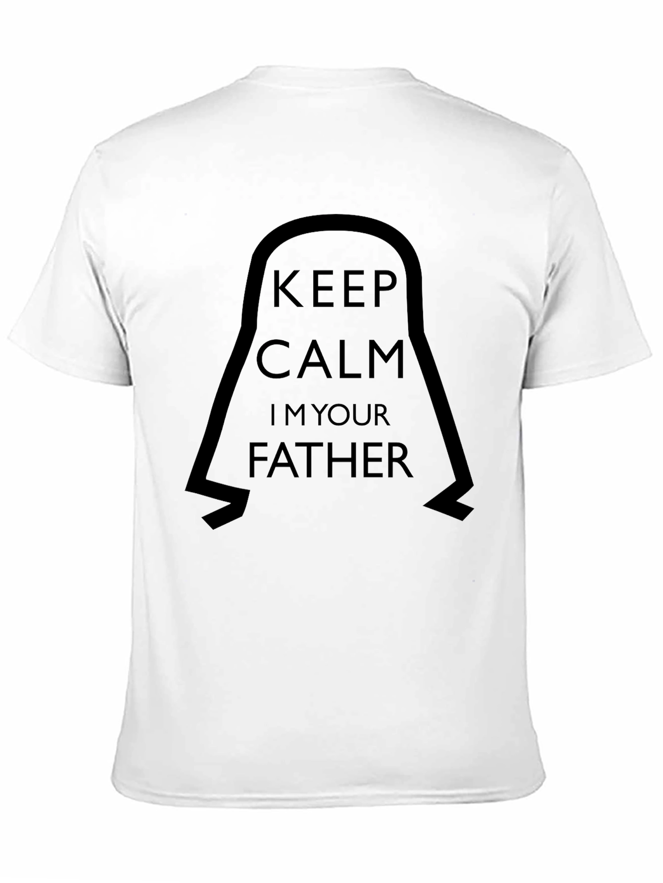 Keep Calm Im Your Father Black T-Shirt