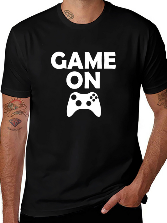 Game On Graphic Tee - Gamer T-Shirt