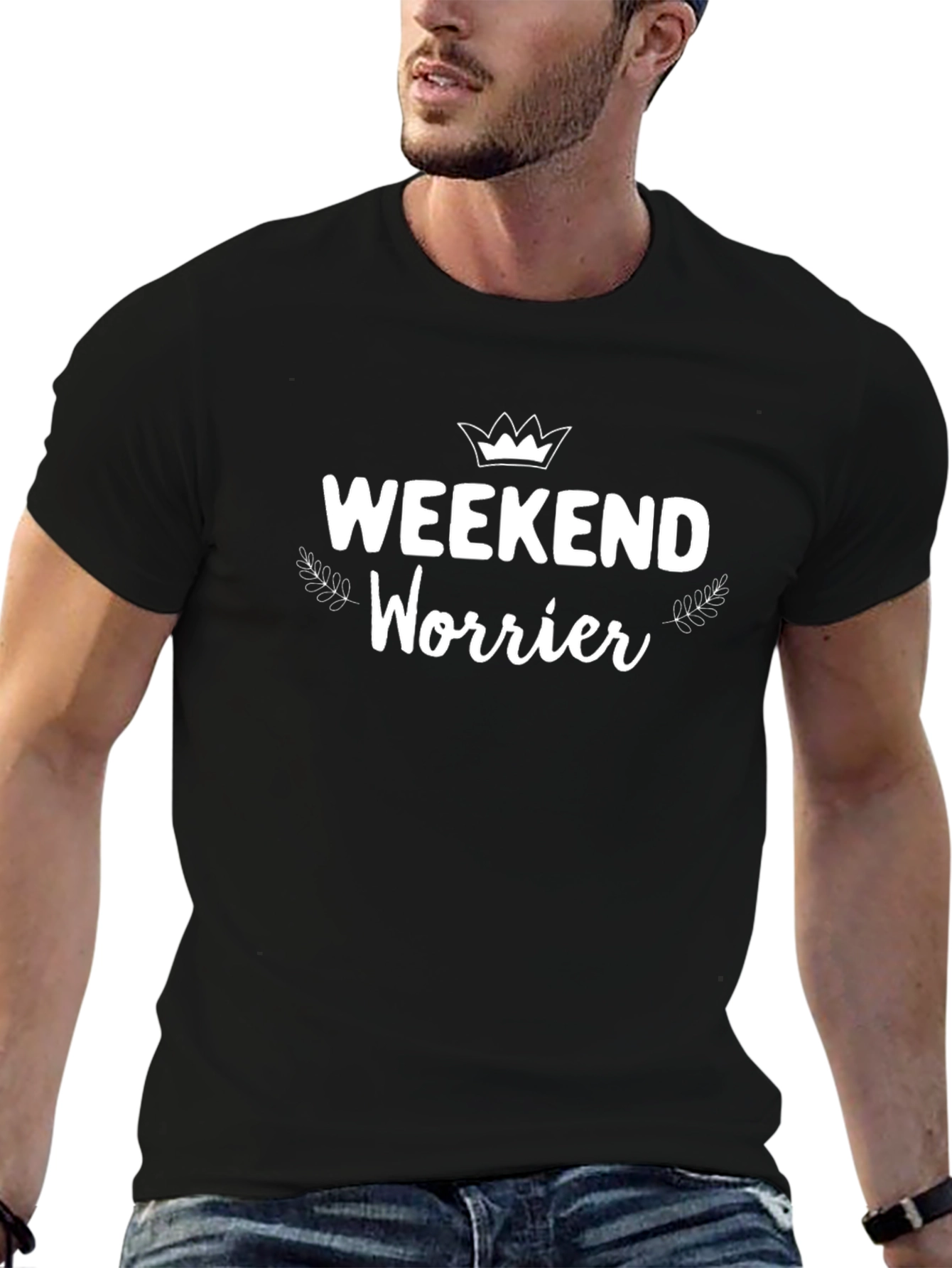 Weekend Worrier Graphic T-Shirt - Soft Cotton Tee