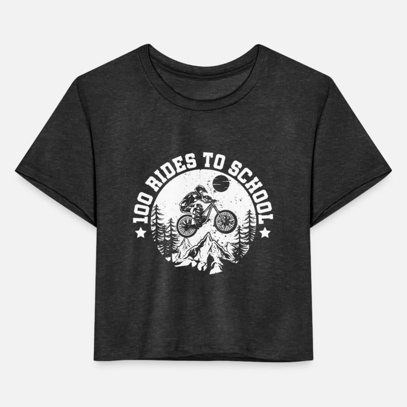 100 Rides To School Bicycle Rider Sports Mountain