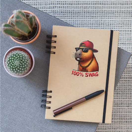 100% Swag Capybara - Cool Capybara with Sunglasses