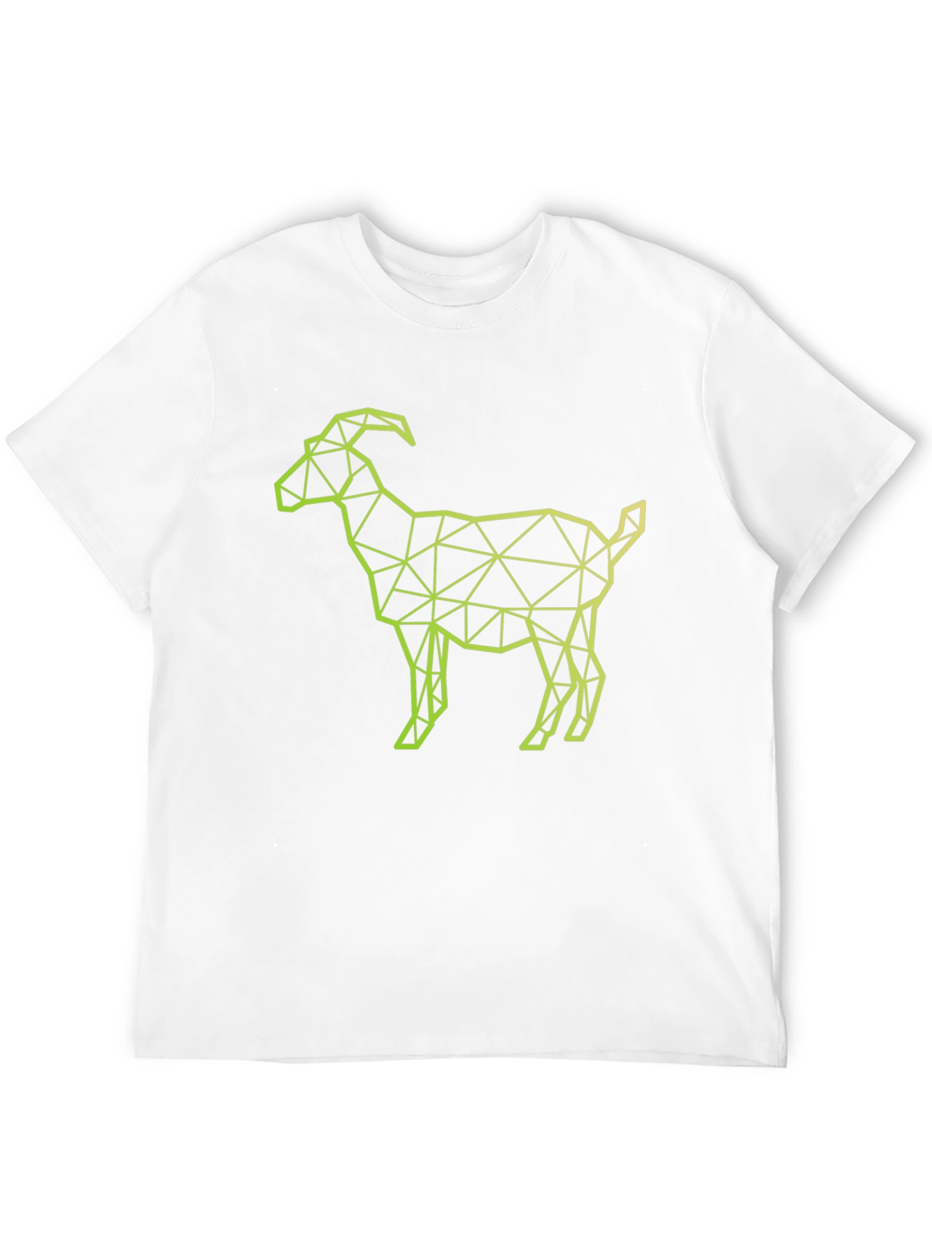 Geometric Goat Graphic T-Shirt