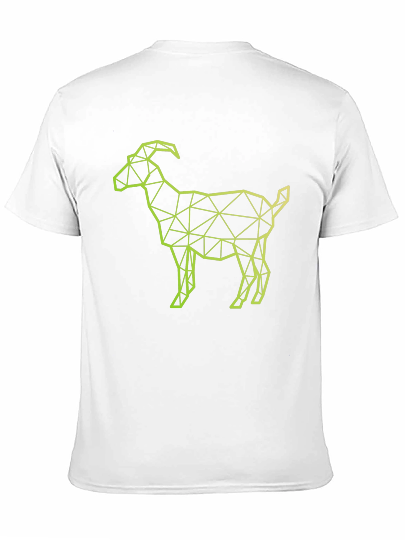 Geometric Goat Graphic T-Shirt
