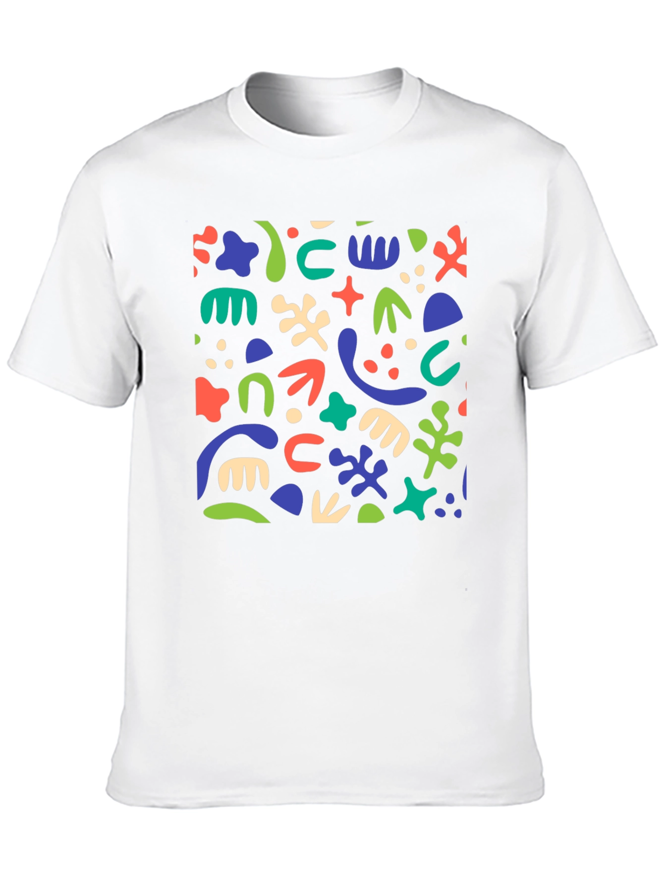 Abstract Art Black T-Shirt