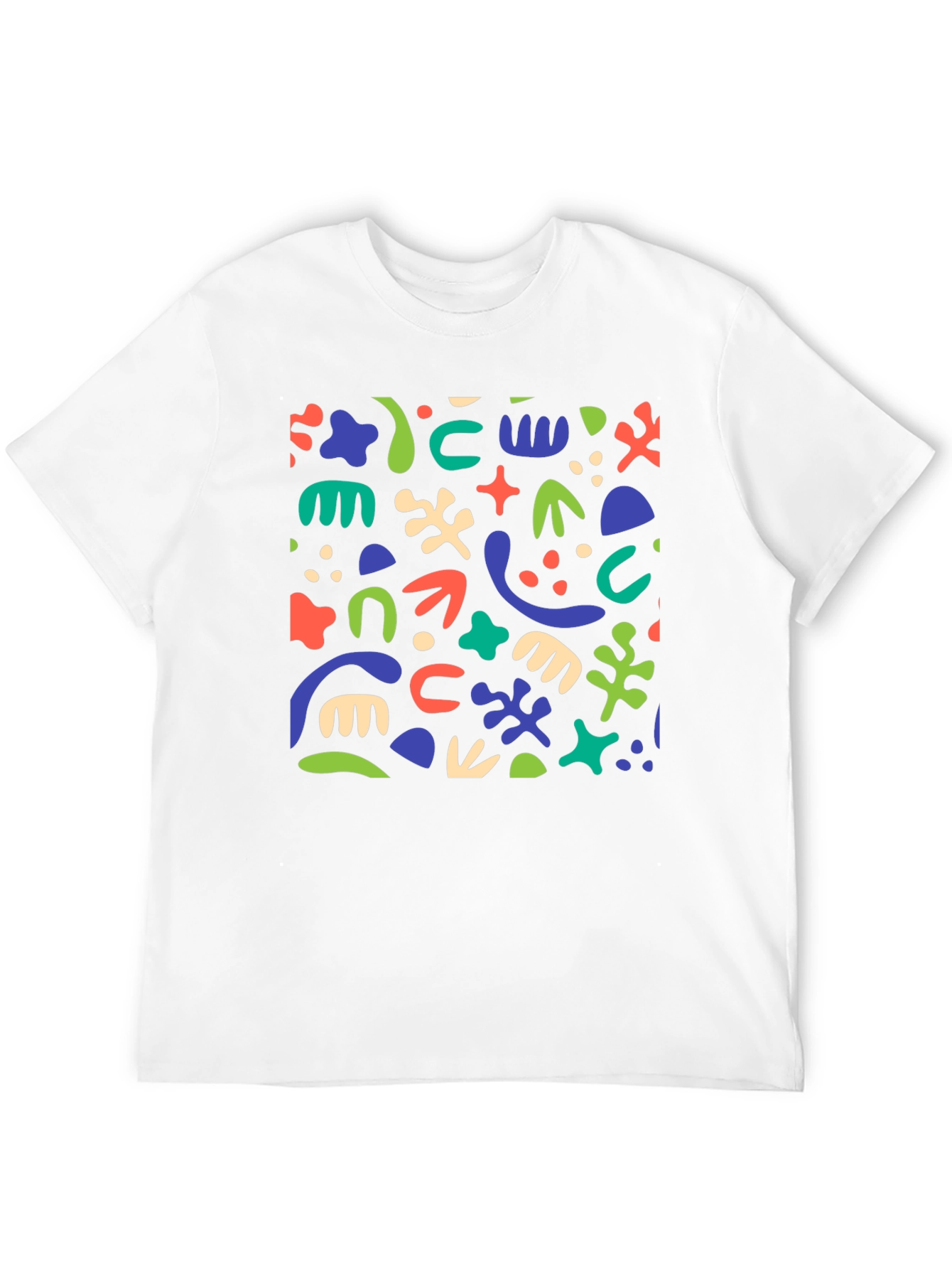 Abstract Art Black T-Shirt