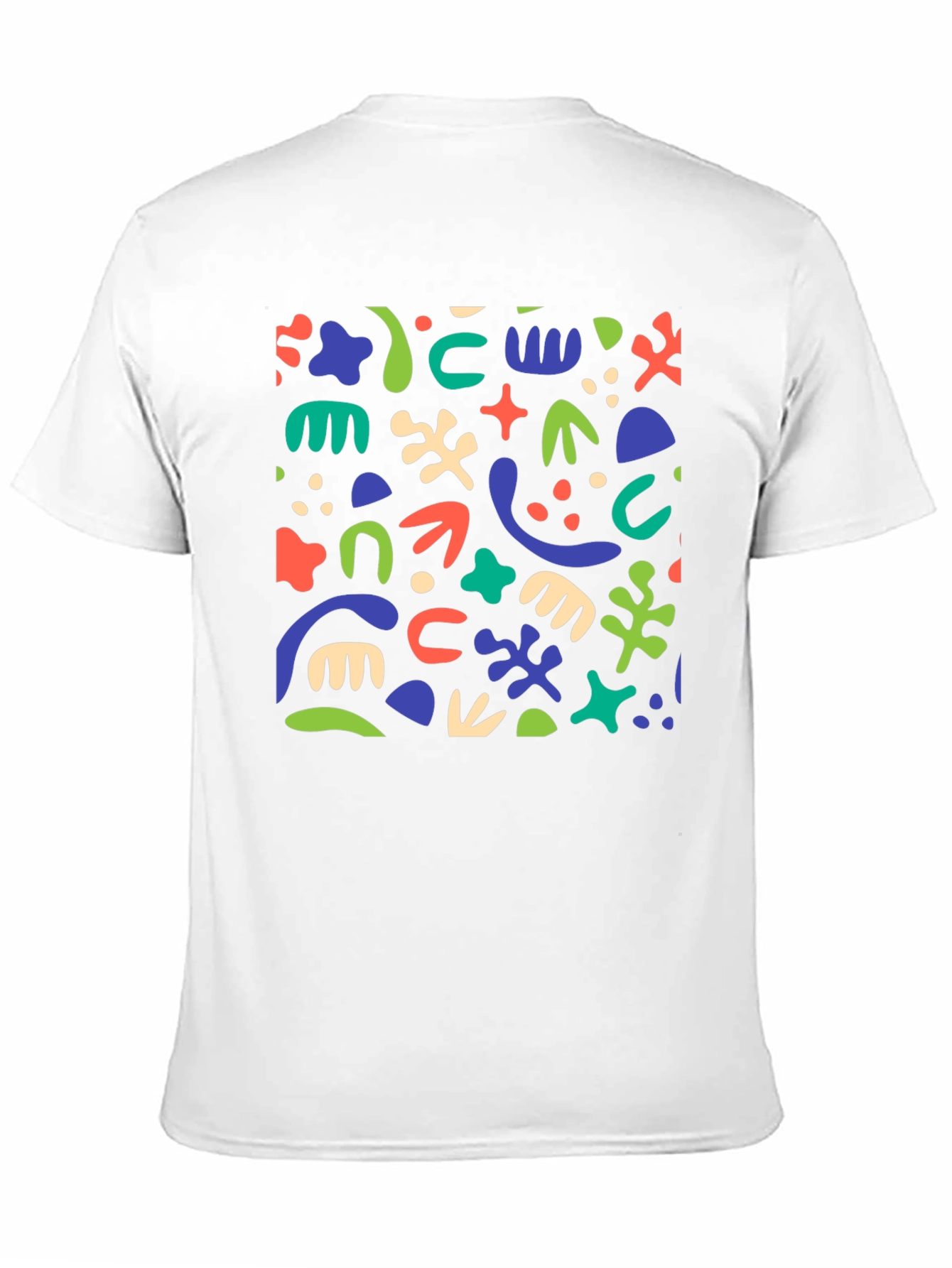 Abstract Art Black T-Shirt