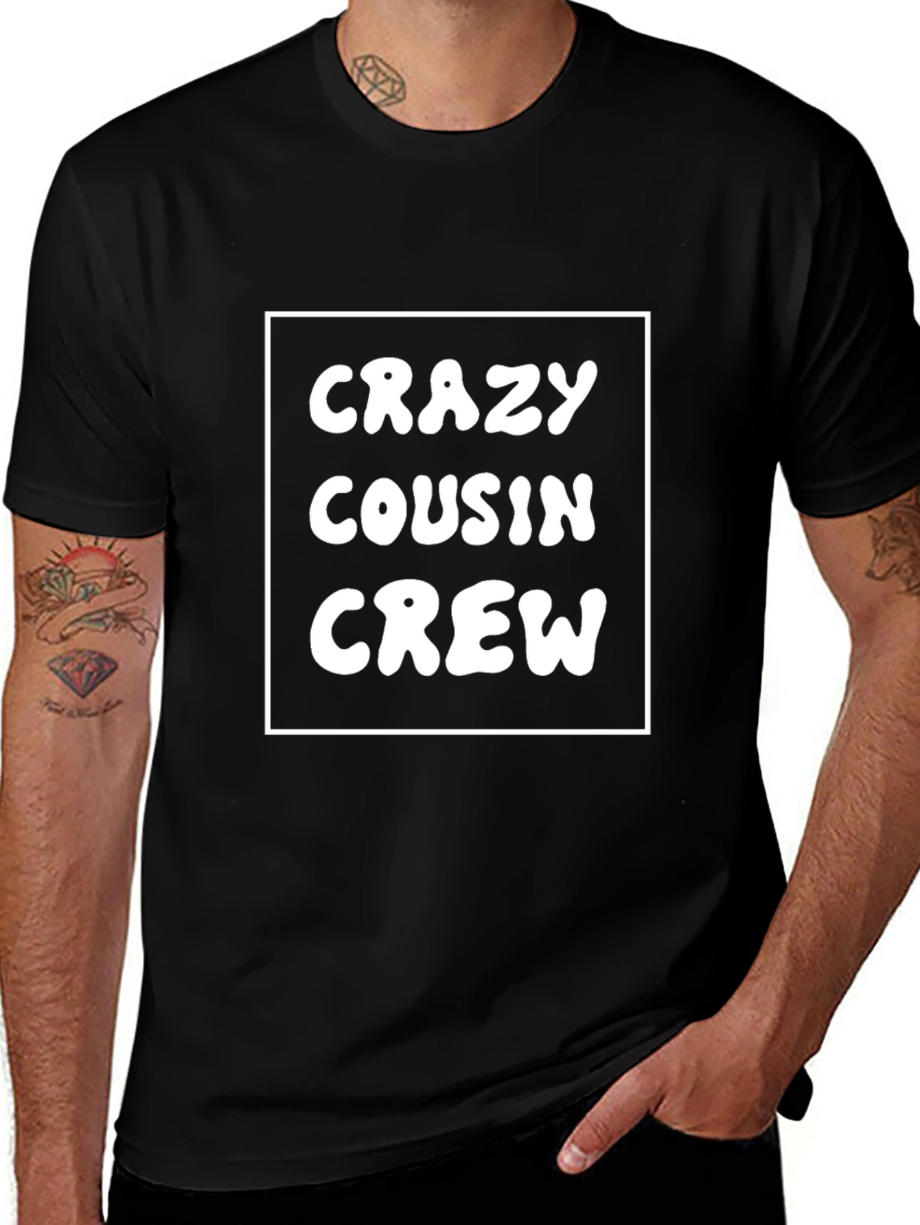 Crazy Cousin Crew T-Shirt