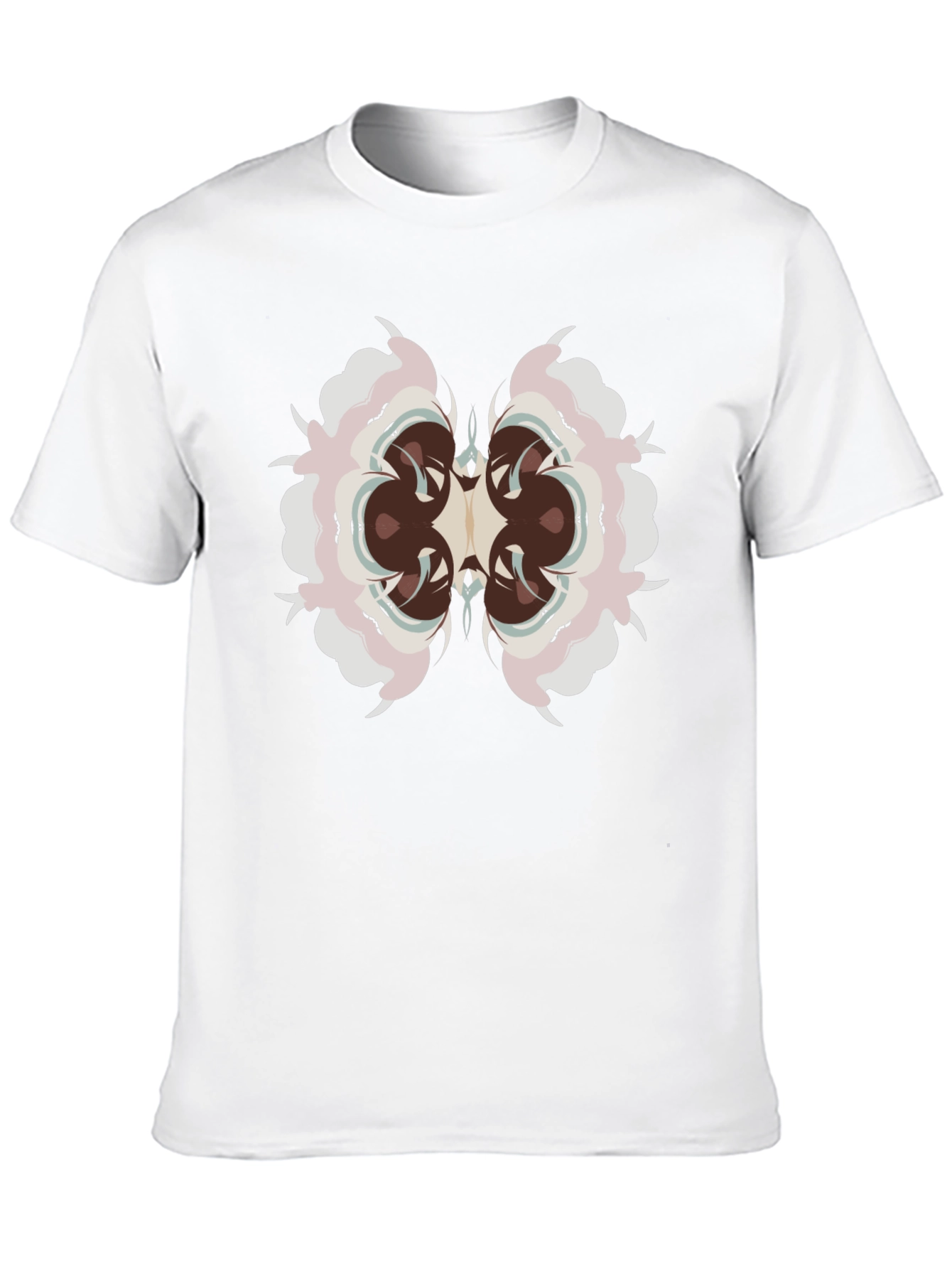 Abstract Black Tee: Eye-Catching Graphic Design