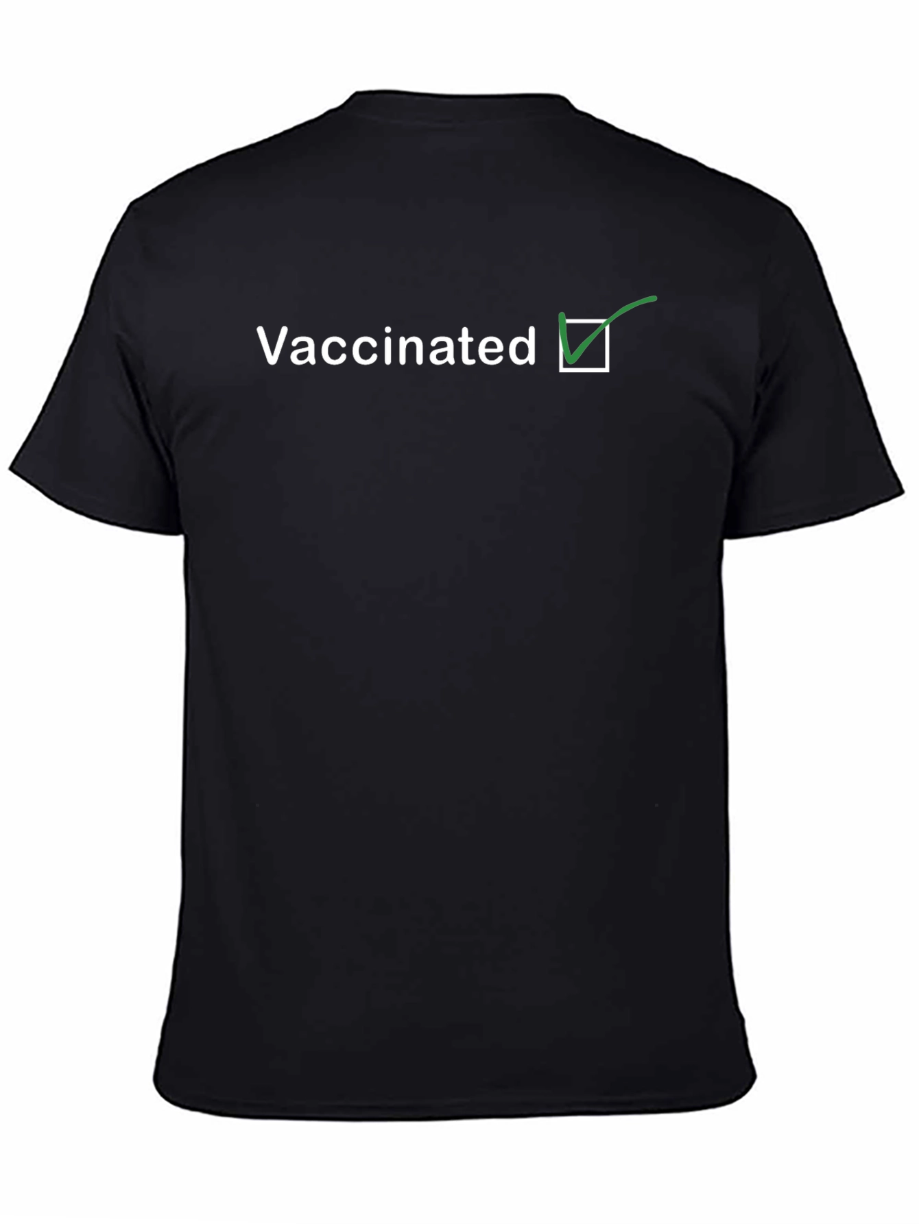 Vaccinated T-Shirt: Show Your Status!