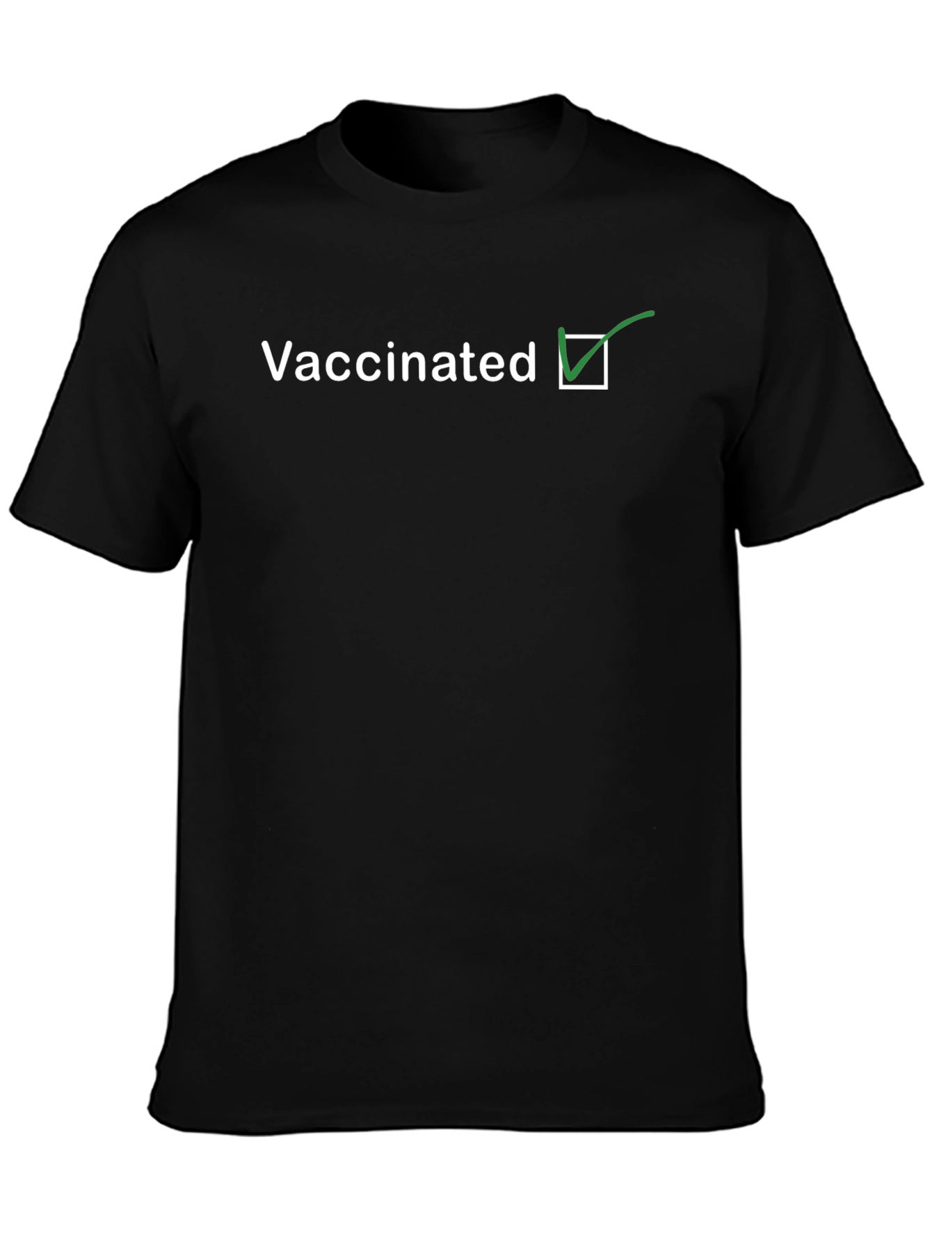 Vaccinated T-Shirt: Show Your Status!