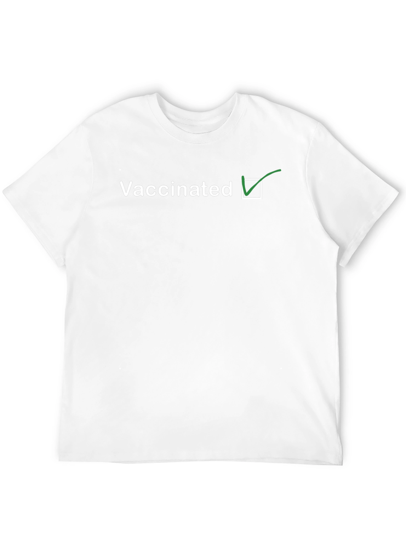 Vaccinated T-Shirt: Show Your Status!